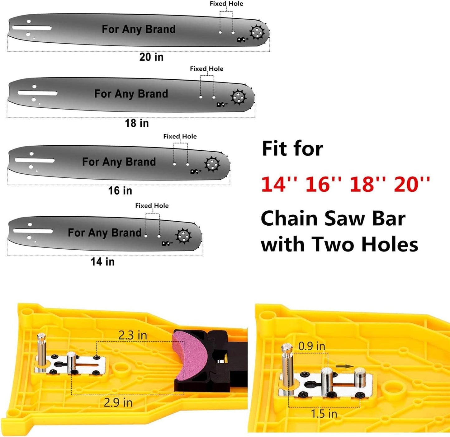 Universal Chainsaw Teeth Sharpener
