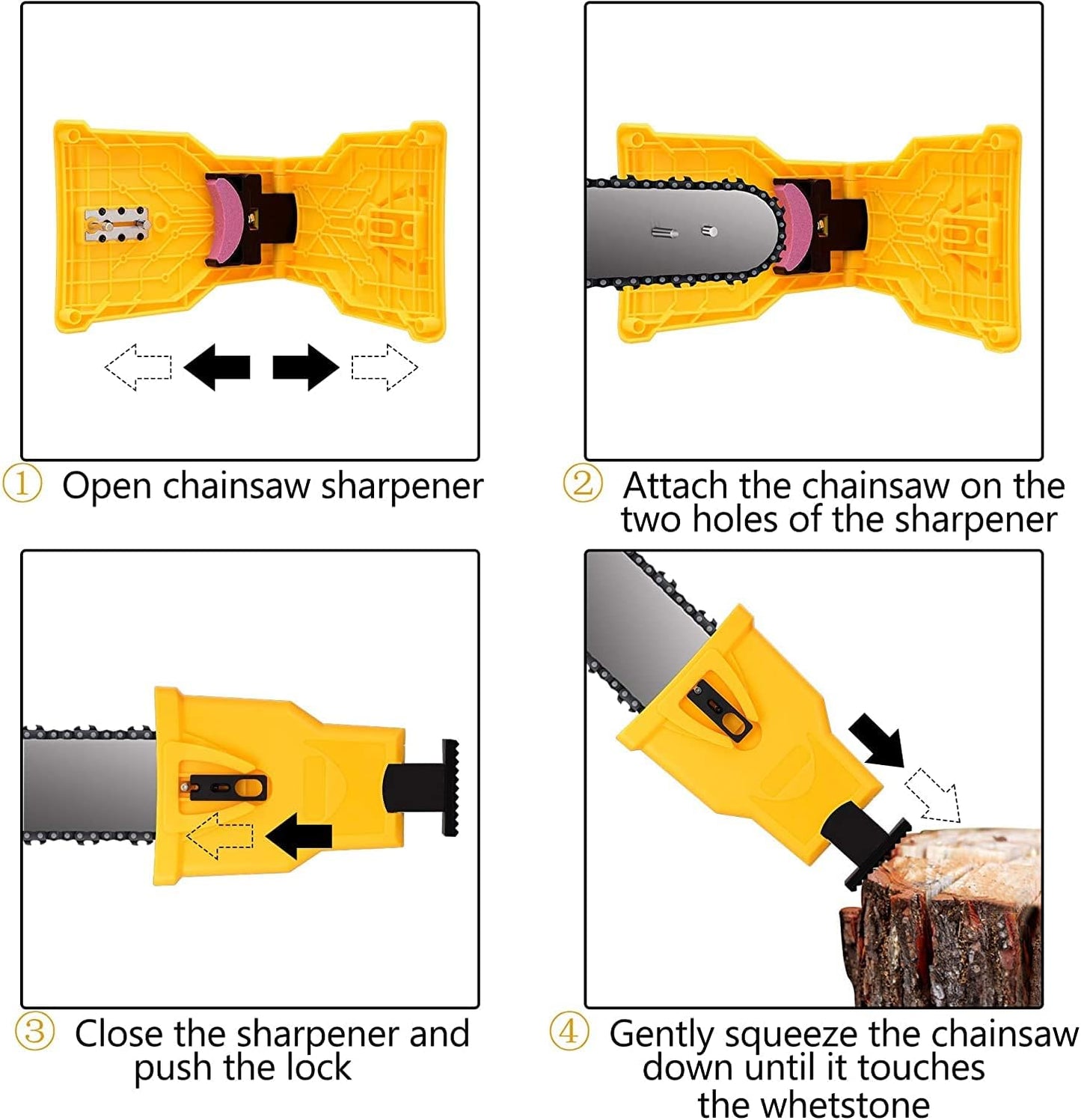 Universal Chainsaw Teeth Sharpener
