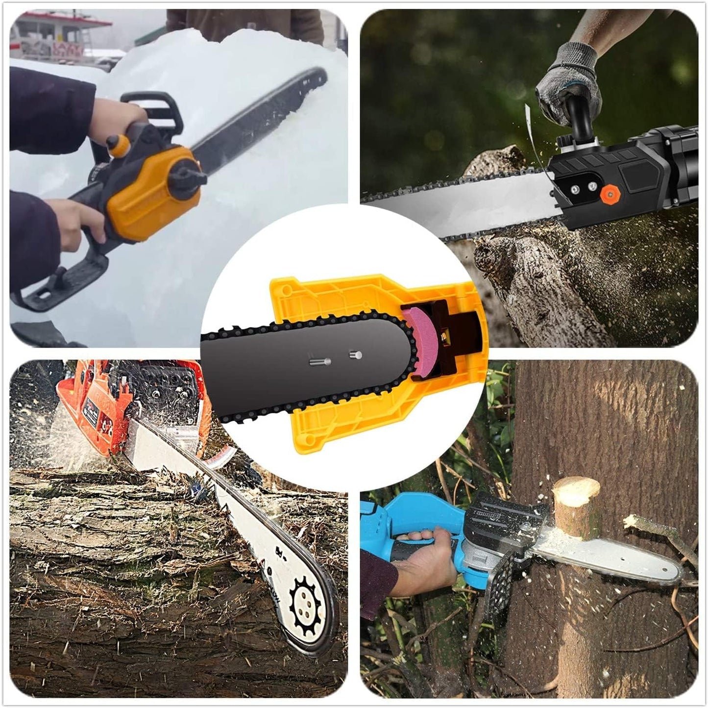 Universal Chainsaw Teeth Sharpener