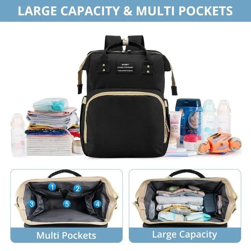 Portable Baby Folding Bed Travel Bag