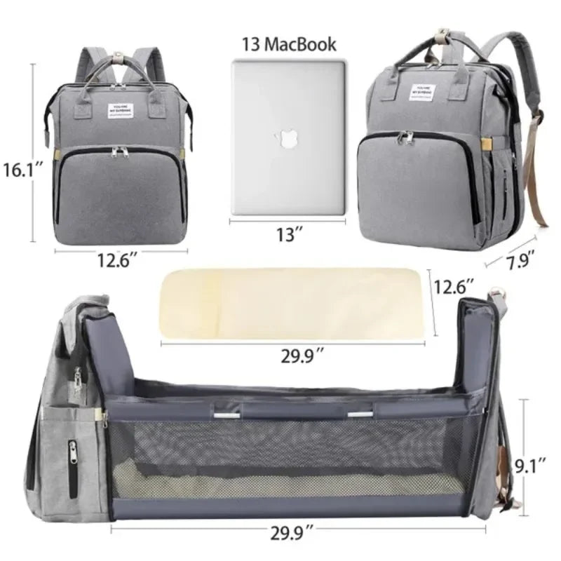 Portable Baby Folding Bed Travel Bag