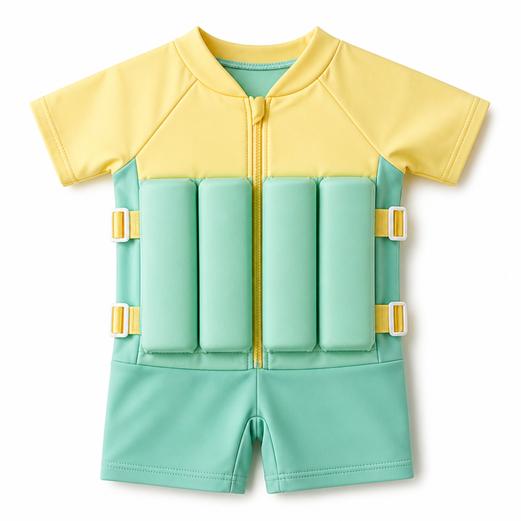 Swim Buddy | Kids Adjustable Swim Vest with Multi-Stage Buoyancy | Safe Floatation Aid for Ages 1-6