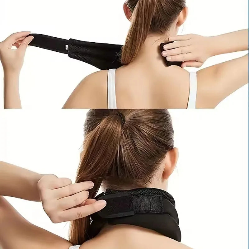 Anti Snoring Pillow - The Best Neck Brace Device for Sleeping - Cervical Tension Reliever Traction Device