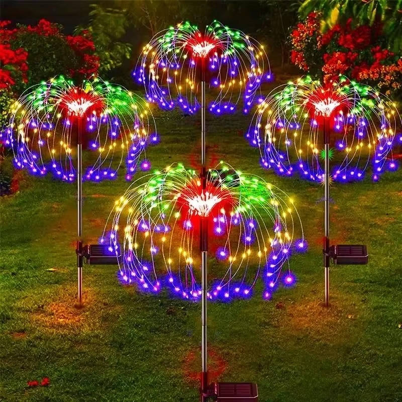 Firework Lights Outdoor Garden Decorations