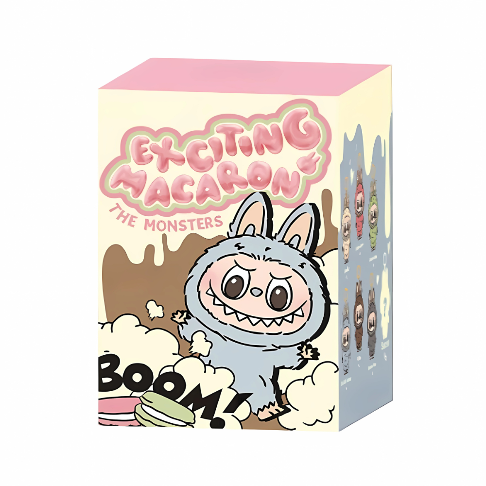 Labubu Doll Blind Box Toy All Series - Big Into Energy, Exciting Macaron & Have A Seat Series