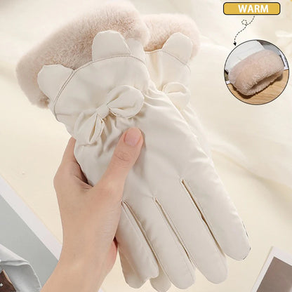 Elegant Touchscreen Winter Gloves for Women
