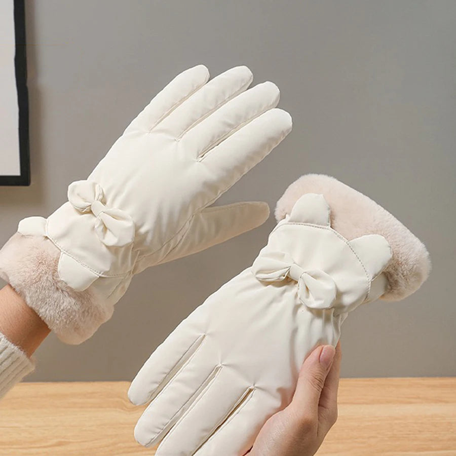 Elegant Touchscreen Winter Gloves for Women