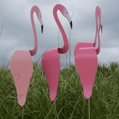 Florida Dancing Birds Garden Metal Art