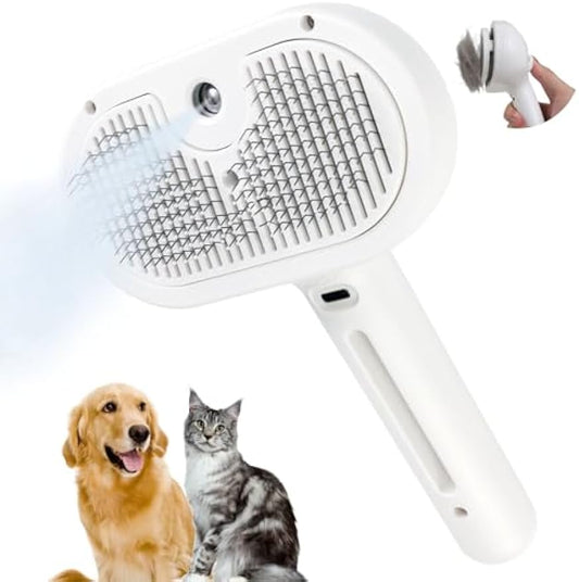 Mist Massage Brush | Spray Pet Brush with Unique Spray Function