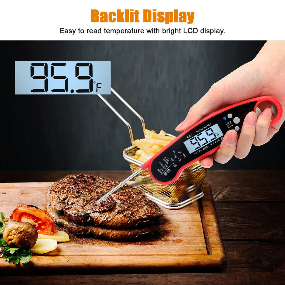 Instant Read Meat Thermometer