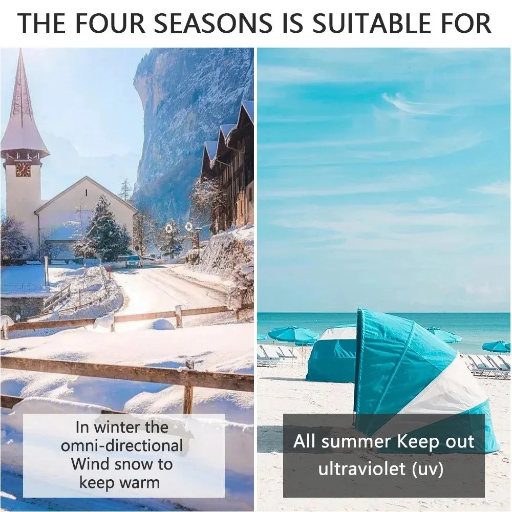 Breathable Thermal Face Mask and Neck Gaiter