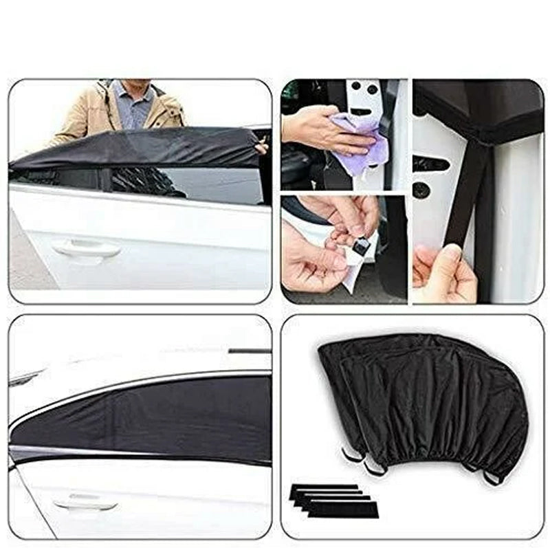 Car Side Window Shade | Sun Shades for Cars 1 Size fits All
