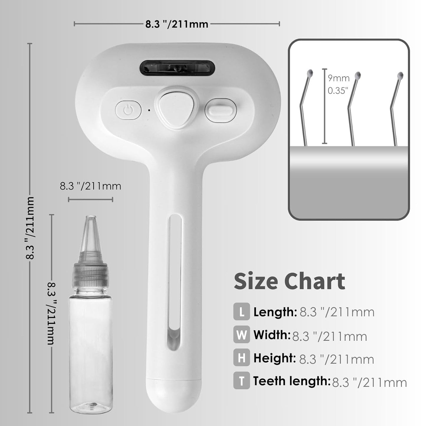 Mist Massage Brush | Spray Pet Brush with Unique Spray Function