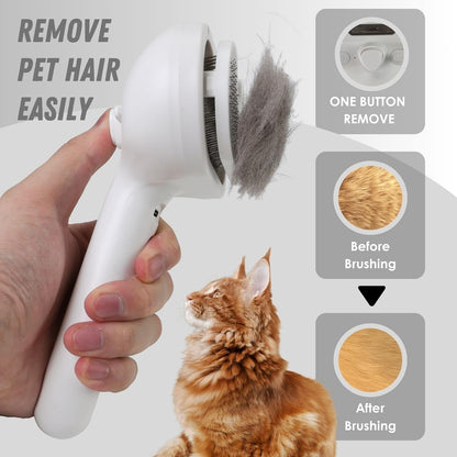 Mist Massage Brush | Spray Pet Brush with Unique Spray Function