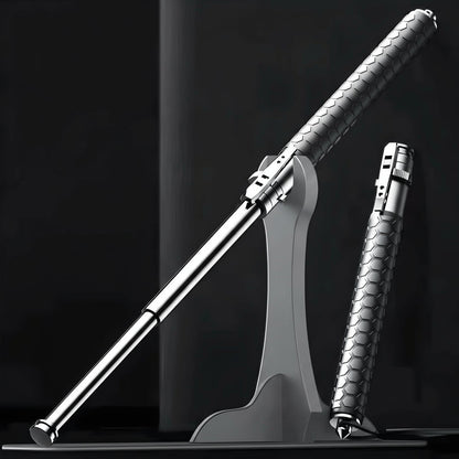 Automatic Self-Defense Walking Stick with Quick-Deploy Mechanism | Adjustable & Ergonomic Design for Enhanced Stability
