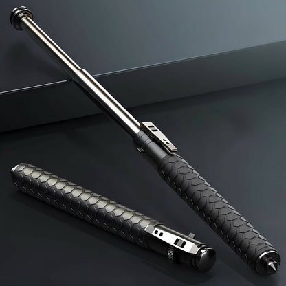 Automatic Self-Defense Walking Stick with Quick-Deploy Mechanism | Adjustable & Ergonomic Design for Enhanced Stability