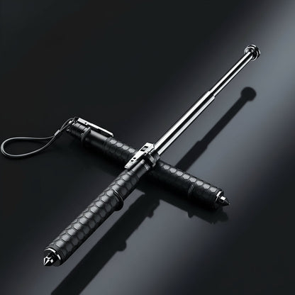 Automatic Self-Defense Walking Stick with Quick-Deploy Mechanism | Adjustable & Ergonomic Design for Enhanced Stability