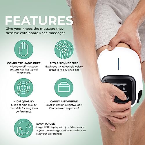 Nooro Knee Massager | Powerful Infrared Heat and Vibration
