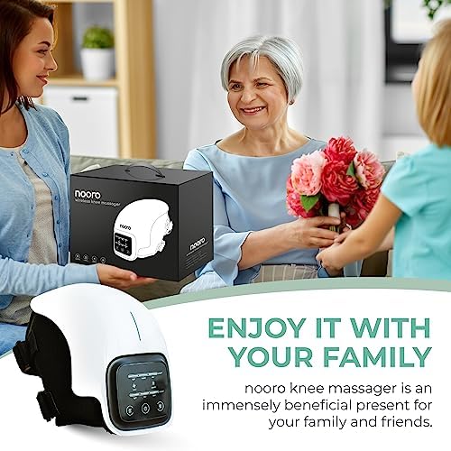 Nooro Knee Massager | Powerful Infrared Heat and Vibration