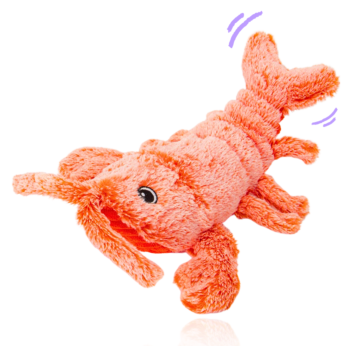 Mr. Wiggling Lobster | Bite Activated Wiggle | Best Interactive Toy for Cat