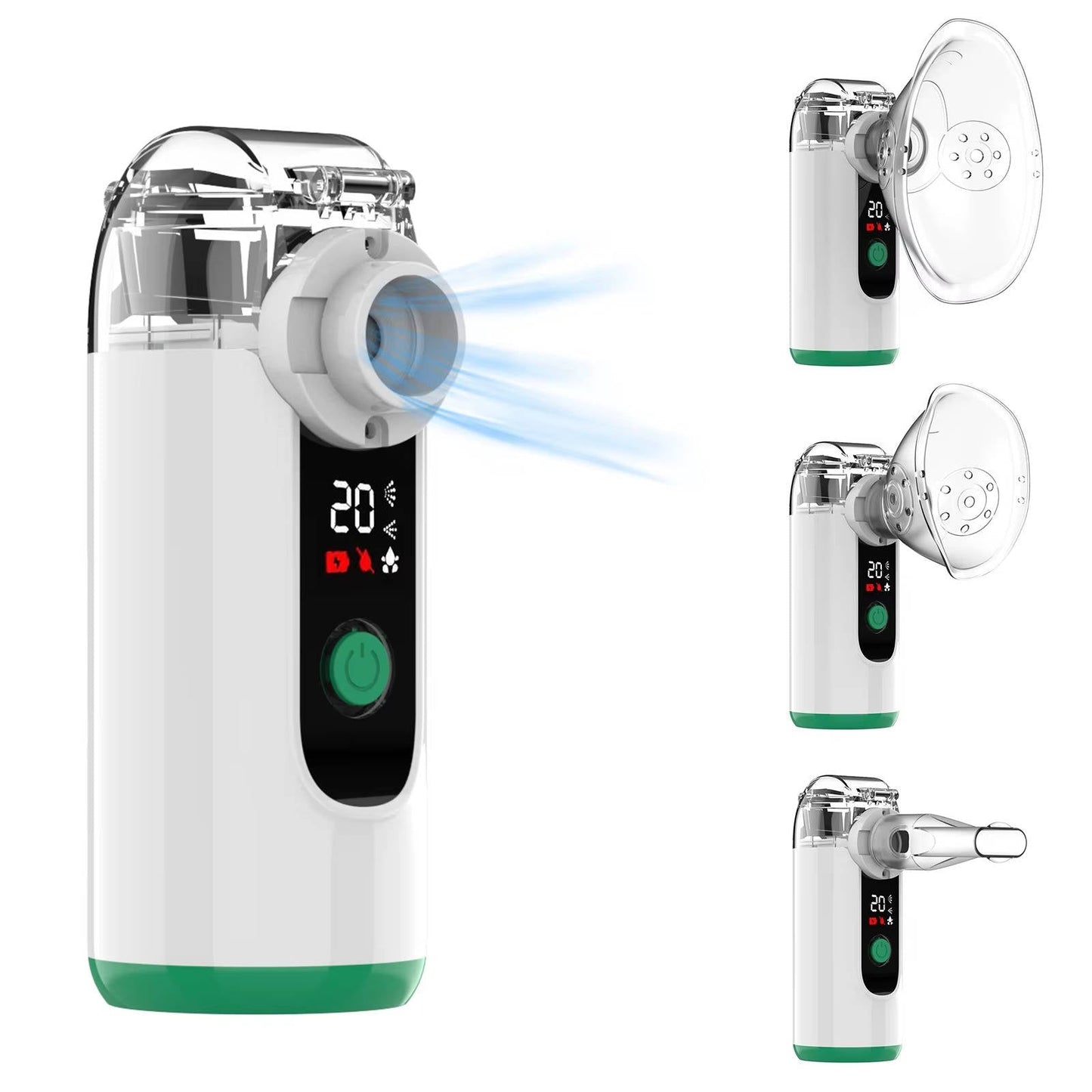 Compact USB Rechargeable Mist Inhaler with Whisper-Quiet Operation | Portable Relief for Easy Breathing