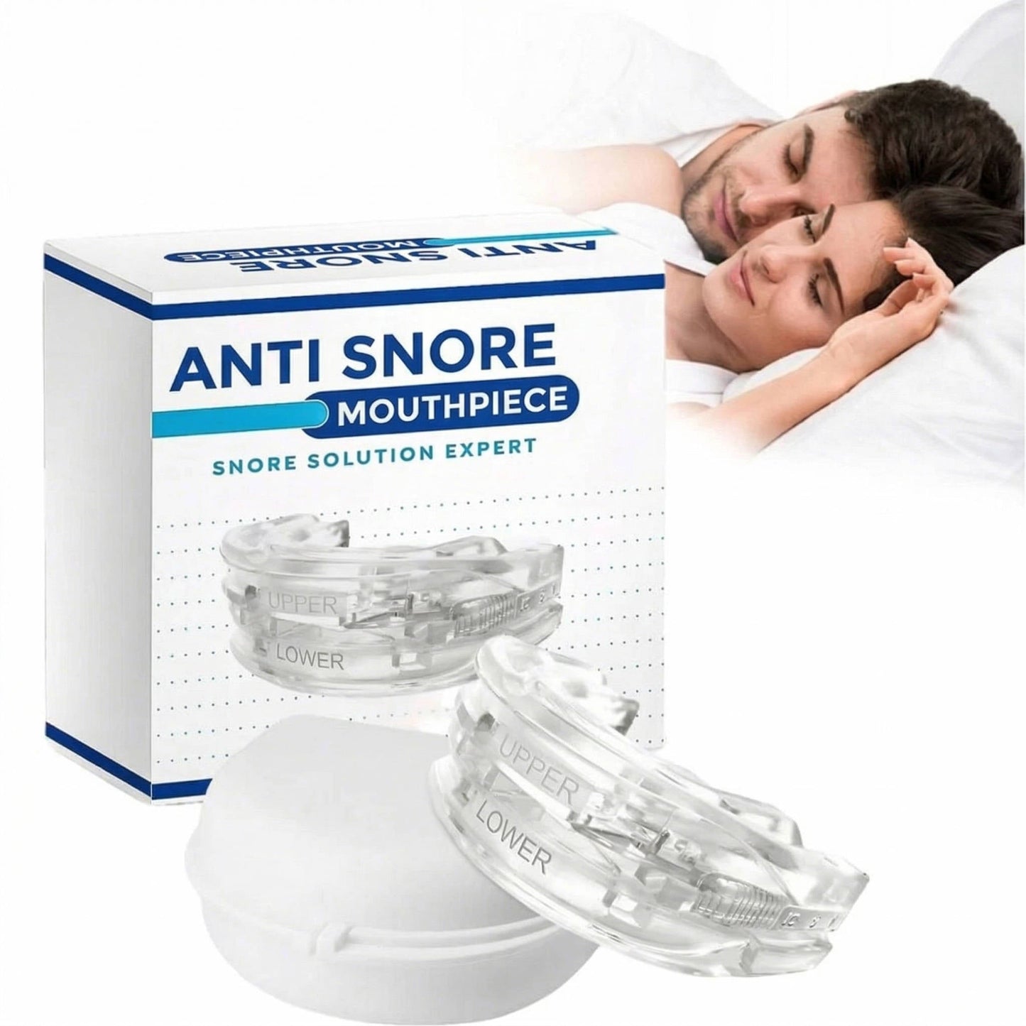 Anti Snore Mouthpiece, Fully Adjustable Anti Snore Mouth Guard