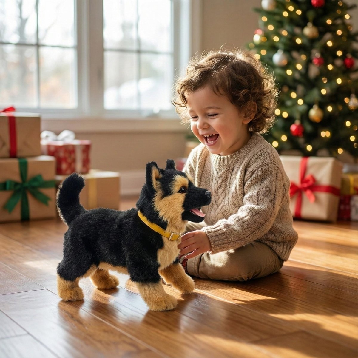 Interactive Robot Puppy | Realistic Walking & Barking Toy for Kids