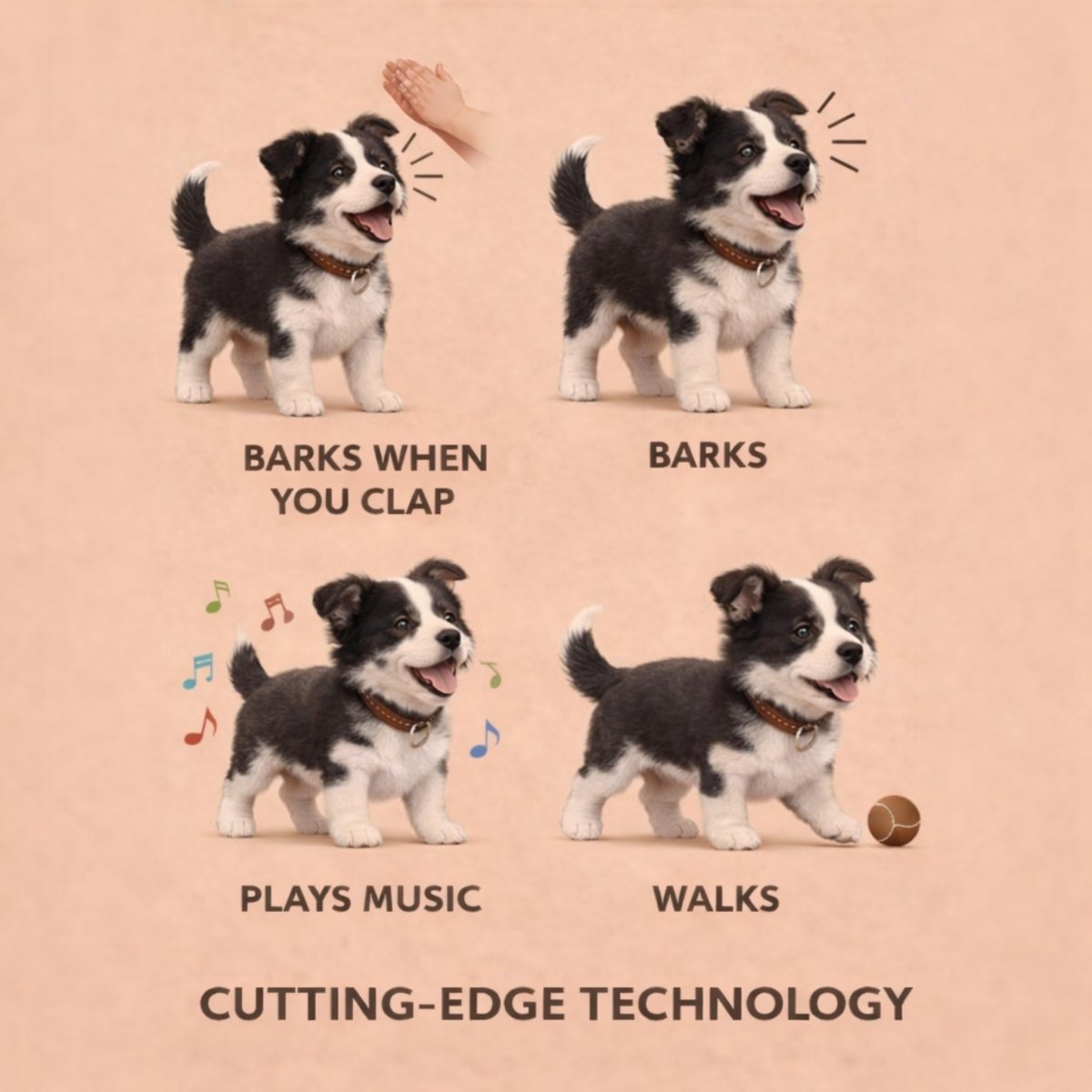 Interactive Robot Puppy | Realistic Walking & Barking Toy for Kids