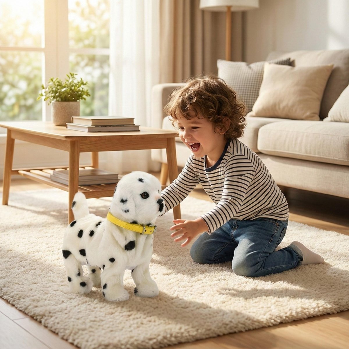 Interactive Robot Puppy | Realistic Walking & Barking Toy for Kids