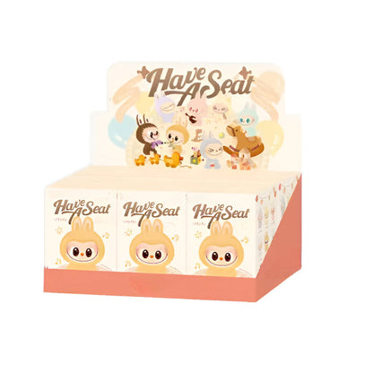 Labubu Doll Blind Box Toy - Labubu Big into Energy Series, Exciting Macaron Series, Have a Seat Series-Vinyl Plush Pendant Blind Box 6 Pack
