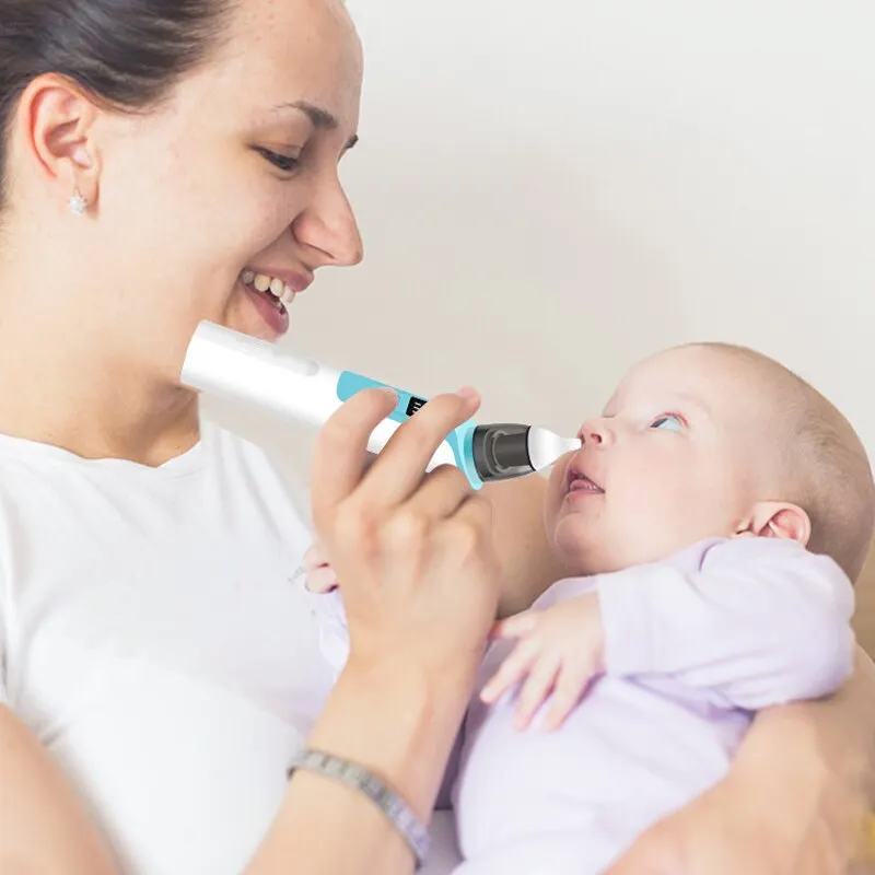 Baby Nasal Aspirator with Dual Silicone Tips and Anti-Reflux Design