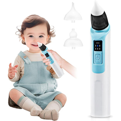 Baby Nasal Aspirator with Dual Silicone Tips and Anti-Reflux Design