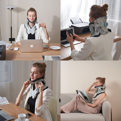 Neck Stretcher | Adjustable Cervical Traction Device for Pain Relief | Ergonomic Design for Improved Posture