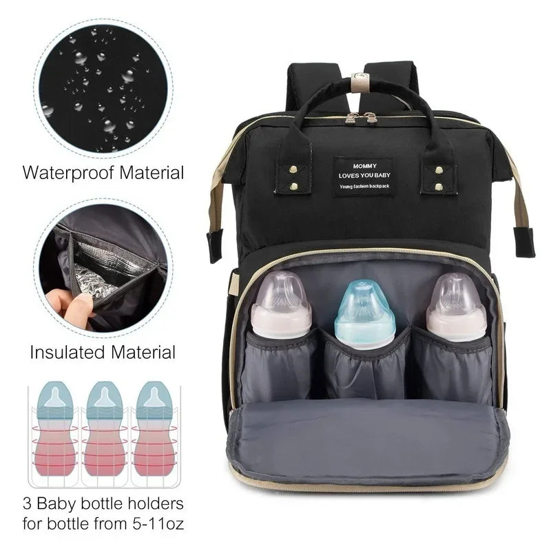Portable Baby Folding Bed Travel Bag