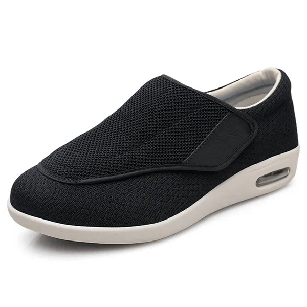 Extra Wide Diabetic Shoes with Memory Foam Insole and Seamless Lining for All Day Comfort