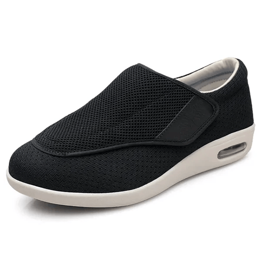 Extra Wide Diabetic Shoes with Memory Foam Insole and Seamless Lining for All Day Comfort