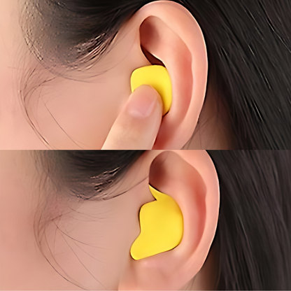 SilentComfort | Noise-Cancelling Earplugs with Waterproof Design | Moldable Ear Protection for Ultimate Comfort