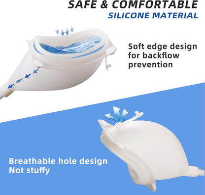 Wearable Urine Collector System with Adjustable Straps & 1000 mL Capacity for Comfort and Convenience