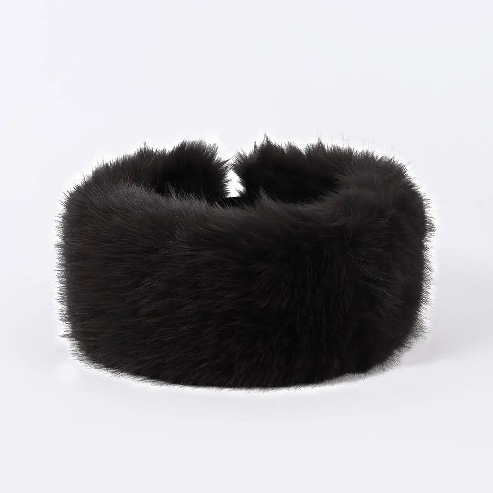 Fluffy Faux Fur Headband for Women