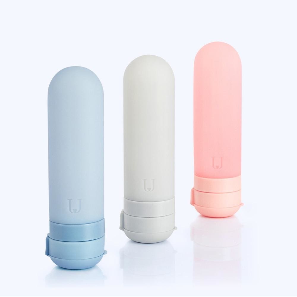 Silicone Squeeze Bottles (Set of 3)