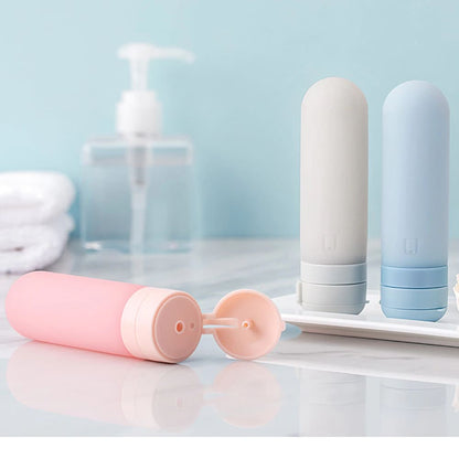 Silicone Squeeze Bottles (Set of 3)