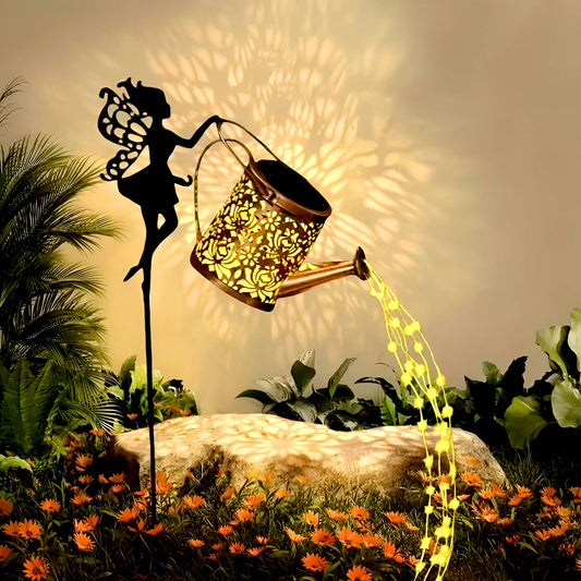 Outdoor Light Decorations Hanging Fairy Lamp