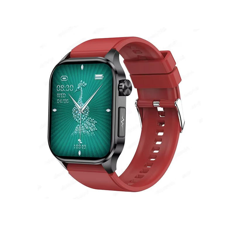 Smartwatch For Seniors Blood Pressure Sugar Health Management - The Best PH580 ECG/EKG Blood Pressure Blood Sugar