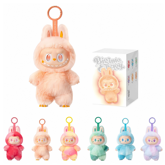 Labubu Doll Blind Box Toy - Labubu Big into Energy Series, Exciting Macaron Series, Have a Seat Series-Vinyl Plush Pendant Blind Box 6 Pack