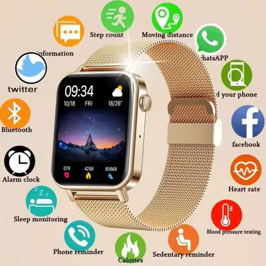 Women's Elegant Health & Fitness Smartwatch