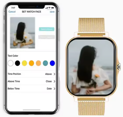 Women's Elegant Health & Fitness Smartwatch
