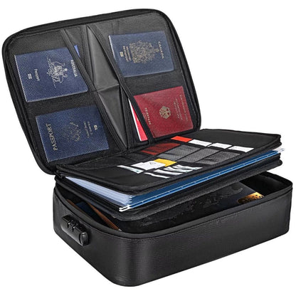Waterproof Fireproof Document Cash Safe Bag