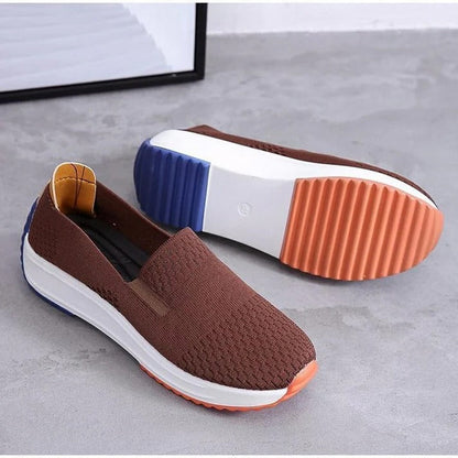 Women's Lightweight Knit Sneakers with Easy-On Fit