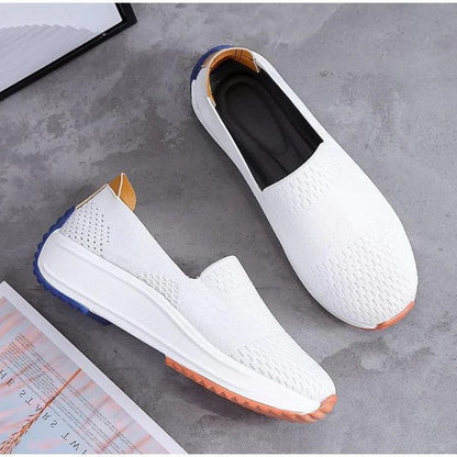 Women's Lightweight Knit Sneakers with Easy-On Fit