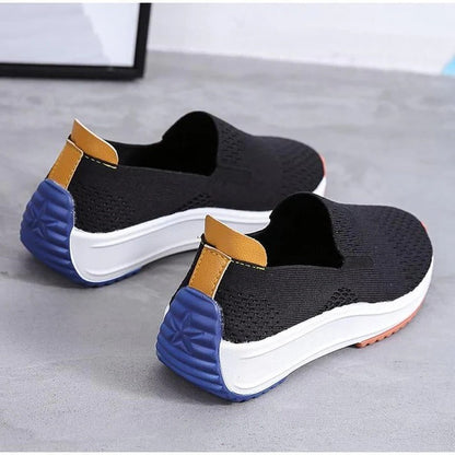 Women's Lightweight Knit Sneakers with Easy-On Fit
